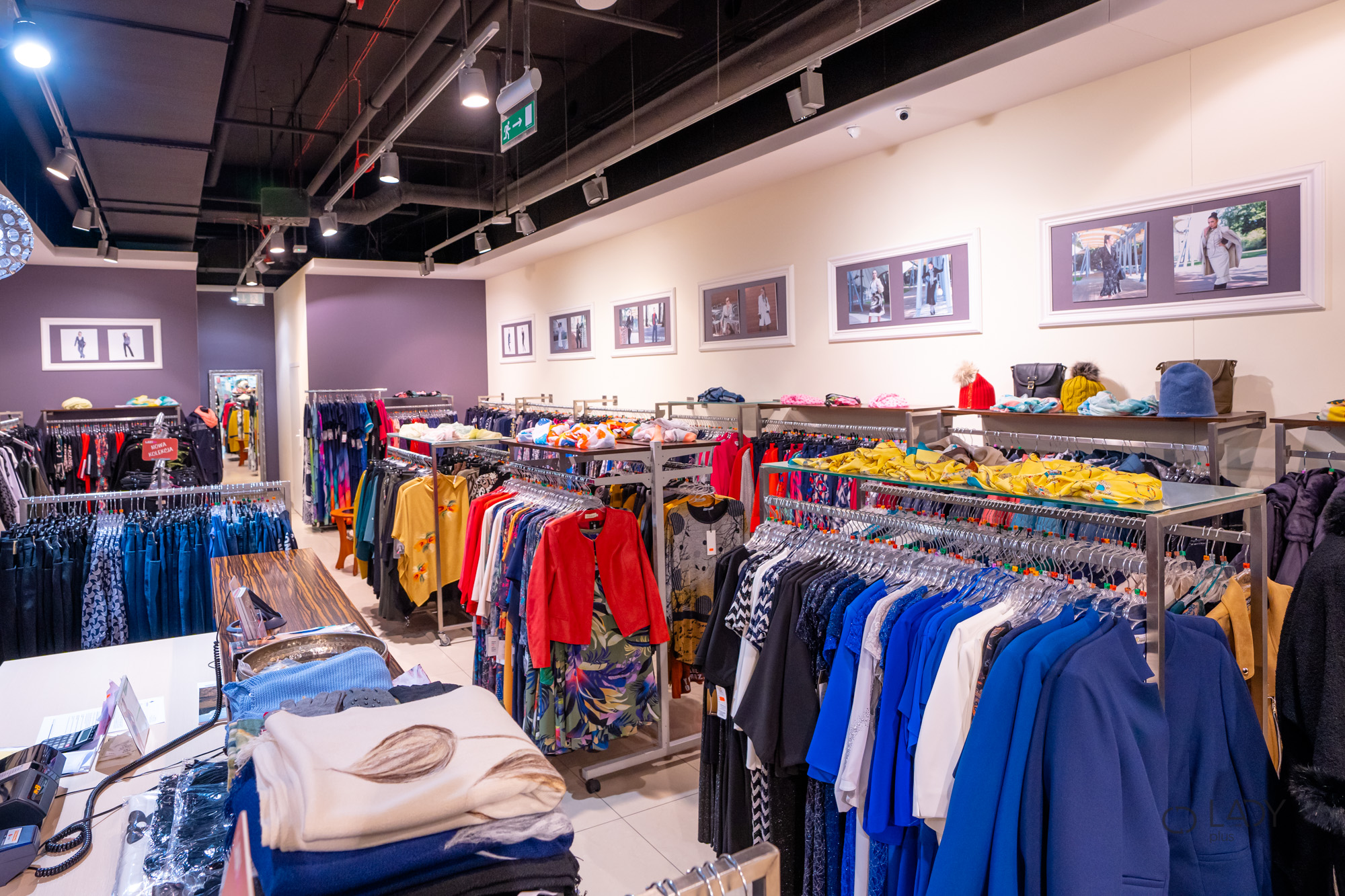 Boutique butik for dametøj i store størrelser, graviditetstøj